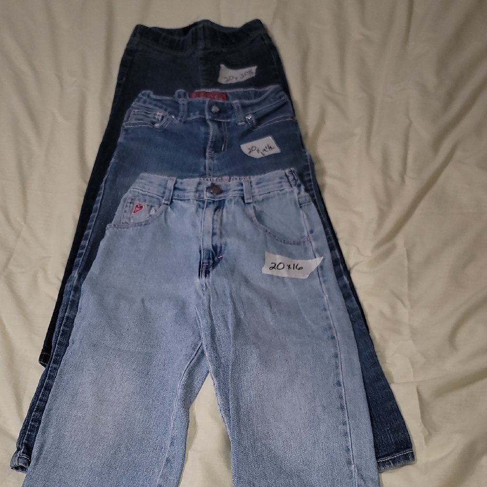 3 Pair girls Pants W20